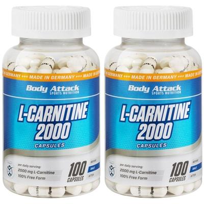 L Carnitine 2000 x2 2x100 St Kapseln