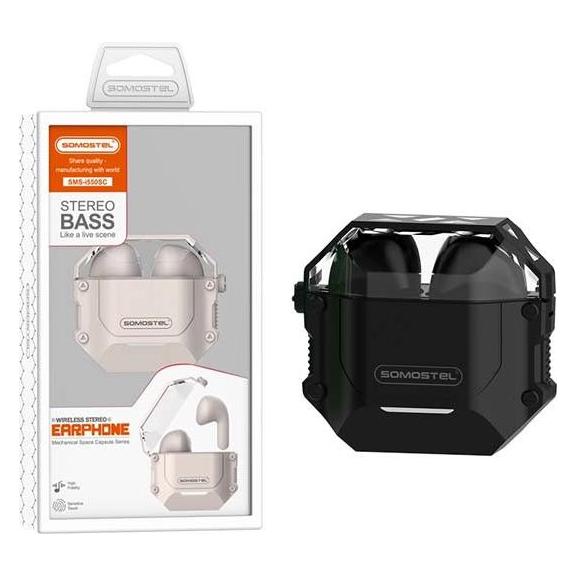 Somostel Schwarz Tws Armor Anc Bluetooth-Kopfhörer Sms-I550 (ANC, Kabellos) (43094281)