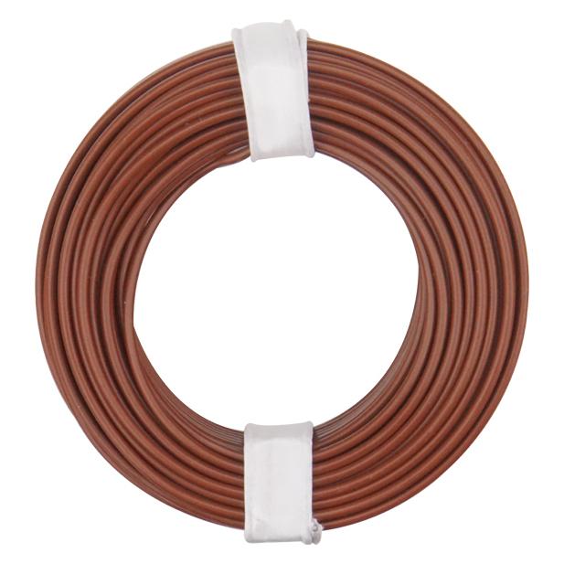 Donau KUPFERSCHALT-LITZE 0,25 / 10m braun (10 m) (125-018)