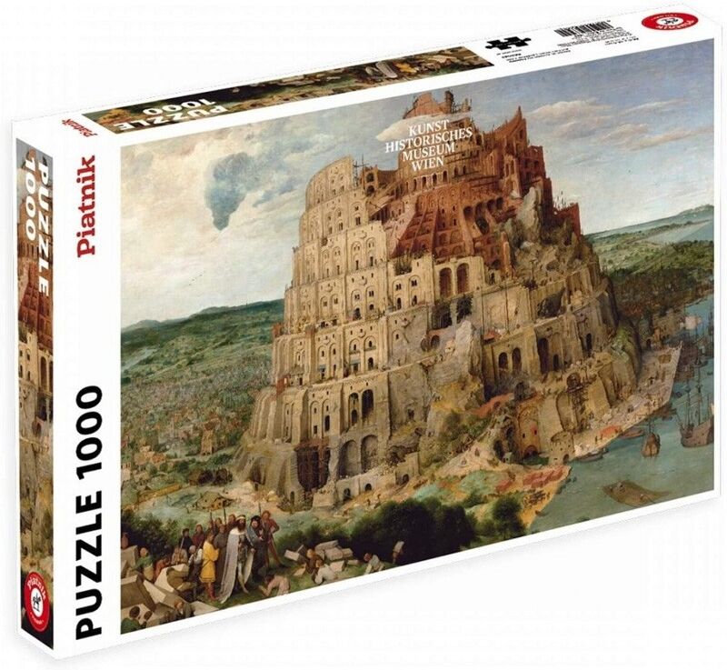 Piatnik Puzzle Brueghel - La tour de Babel - 1000 pcs