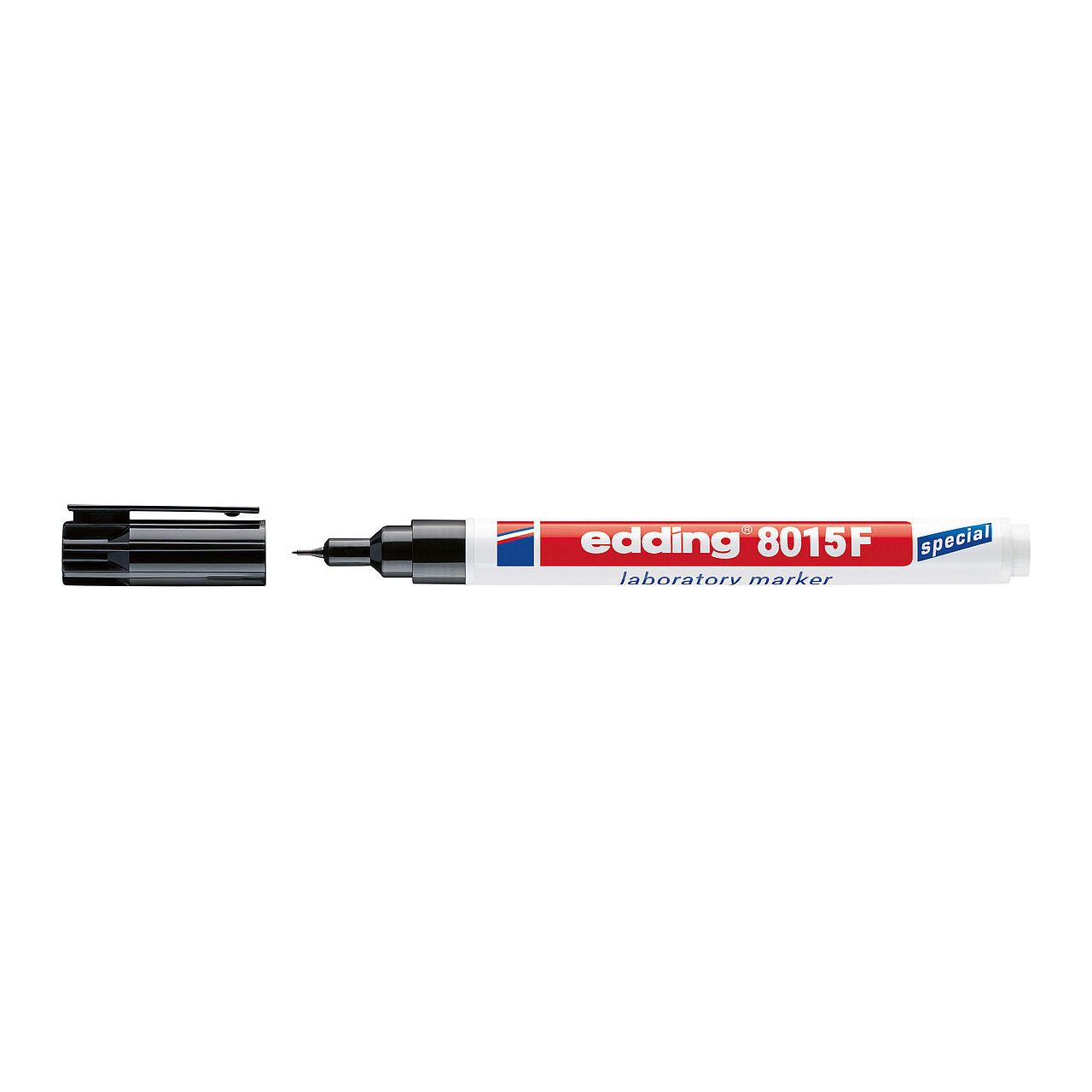 edding 8015F Labormarker schwarz 0,75 mm, 1 St.