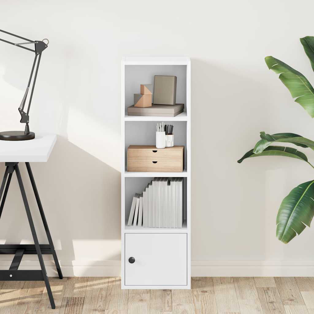 Alpen Home Conary 31cm W Bookcase White (4 Shelves) 102cmH x 31cmW x 24cmD