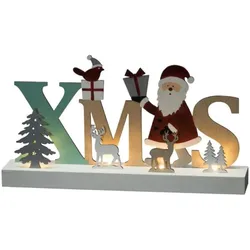 Konstsmide, Deko Schriftzug, LED Holzsilhouette