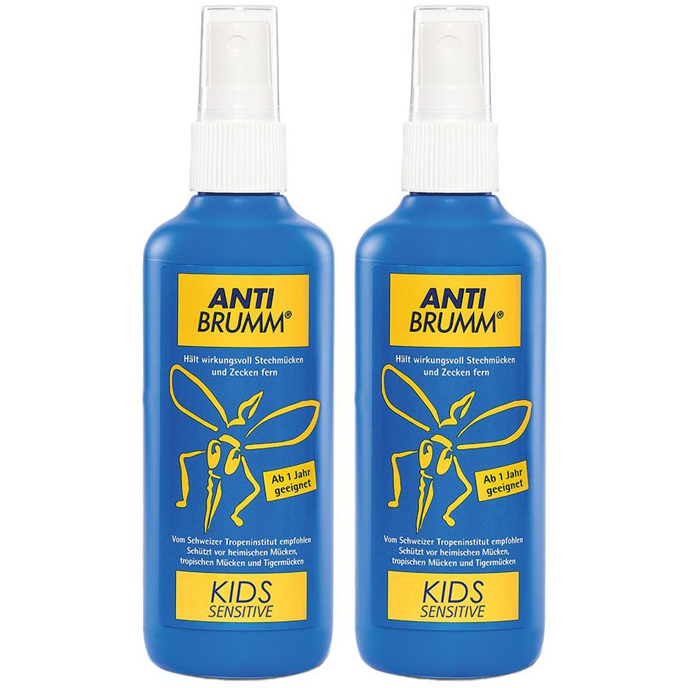 2x Anti-Brumm Kids sensitive Pumpspray 2x150 ml Spray