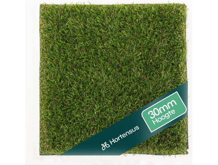 Hortensus - Hoogwaardig kunstgras voor een groen gazon het hele jaar door - UITVERKOOP met extra korting - 100x300 cm