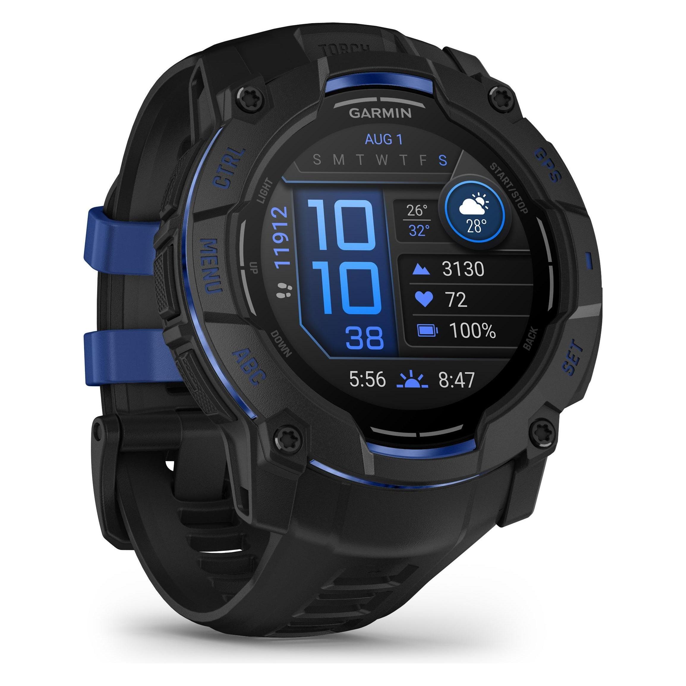 Garmin Instinct 3 AMOLED (50 mm, ohne SIM) (010-03020-03)