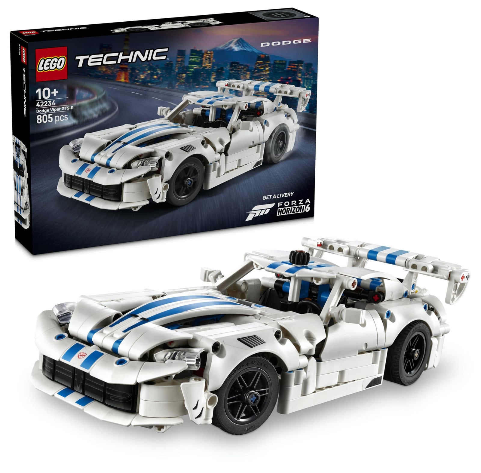 LEGO Technic 42234 Dodge Viper GTS-R sportauto