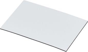 Magnet-Lagerschilder, weiß, 20 x 60 mm
