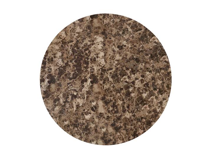 Audo Copenhagen Androgyne Tischplatte für Beistelltisch Emparador, Ø65 cm