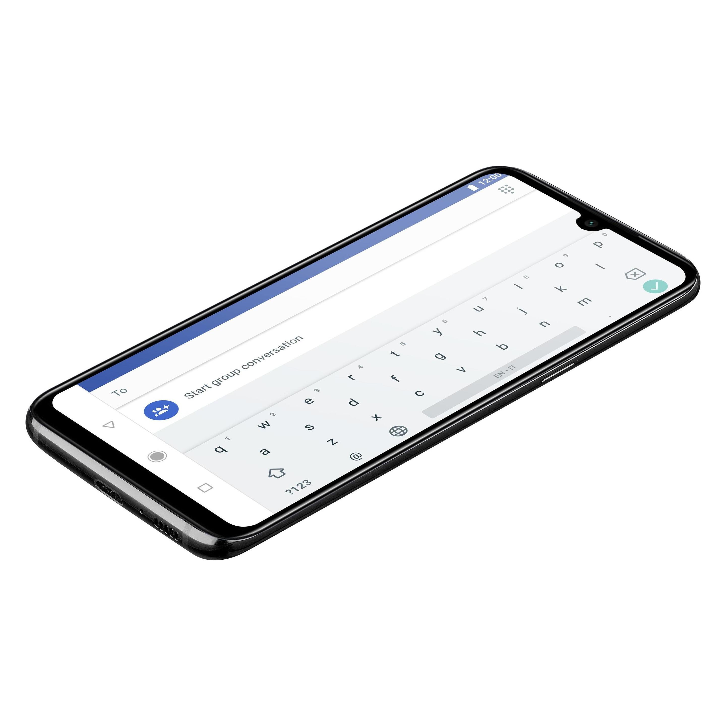 Cellularline Tempered glass for Xiaomi Redmi 7, black (1 Stk., Xiaomi Redmi 7) (8018080351235)