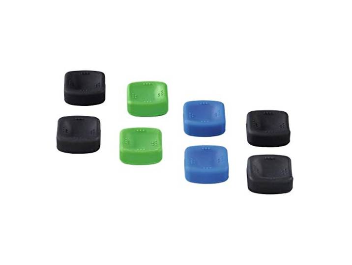 Hama 8-in-1 Joysticks Set pr PS4/Xbox One, zwart/groen/blauw