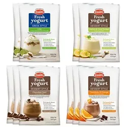 EASIYO Joghurtpulver für 10kg Joghurt Schoko und Zitrusfrucht