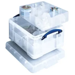 Really Useful Box Really Useful Aufbewahrungsbox 21C+2TRAY 21l transparent