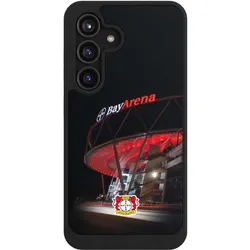Nivocase Hülle für Samsung Galaxy S24 Handyhülle NIVOcore Case Schwarz Bayer 04 Leverkusen Offizielles (Samsung Galaxy S24), Smartphone Hülle, Schwarz