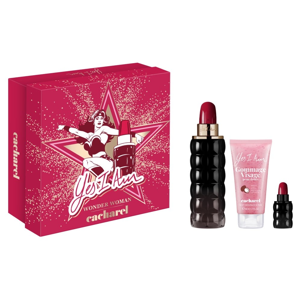 Cacharel Yes i Am Eau de Parfum MujerYes I Am EDP 75mL EDP 5mL Exfoliante 50mL Yes I Am