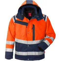 Warnschutz Winterjacke "4043 PP" - XL - orange/marine