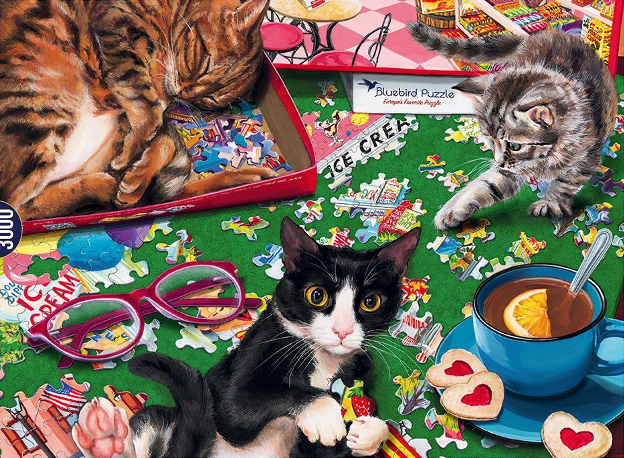 Bluebird Puzzle Kattenpuzzel - 3000 stukjes