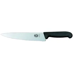 Victorinox Fibrox Tranchiermesser 22 cm Wellenschl, Küchenmesser, Silber