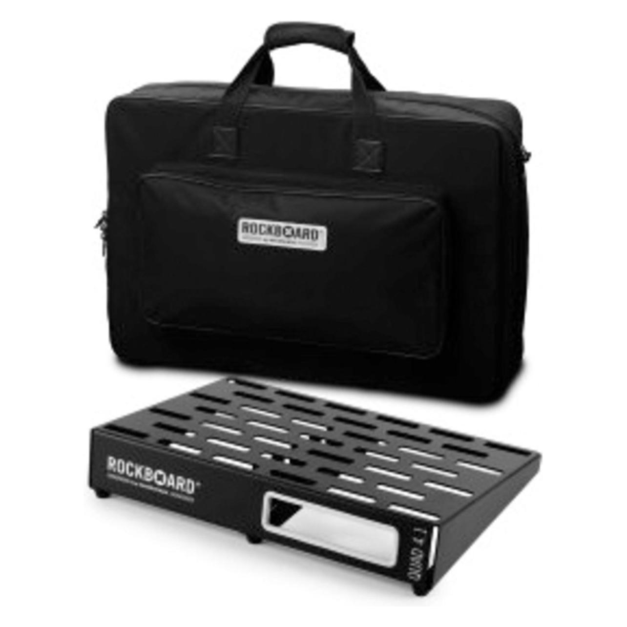 Rockboard QUAD 4.1 B pedalboard met gig bag (RBO B 4.1 QUAD B) (Bass, Gitarre) (RBO B 4.1 QUAD B)