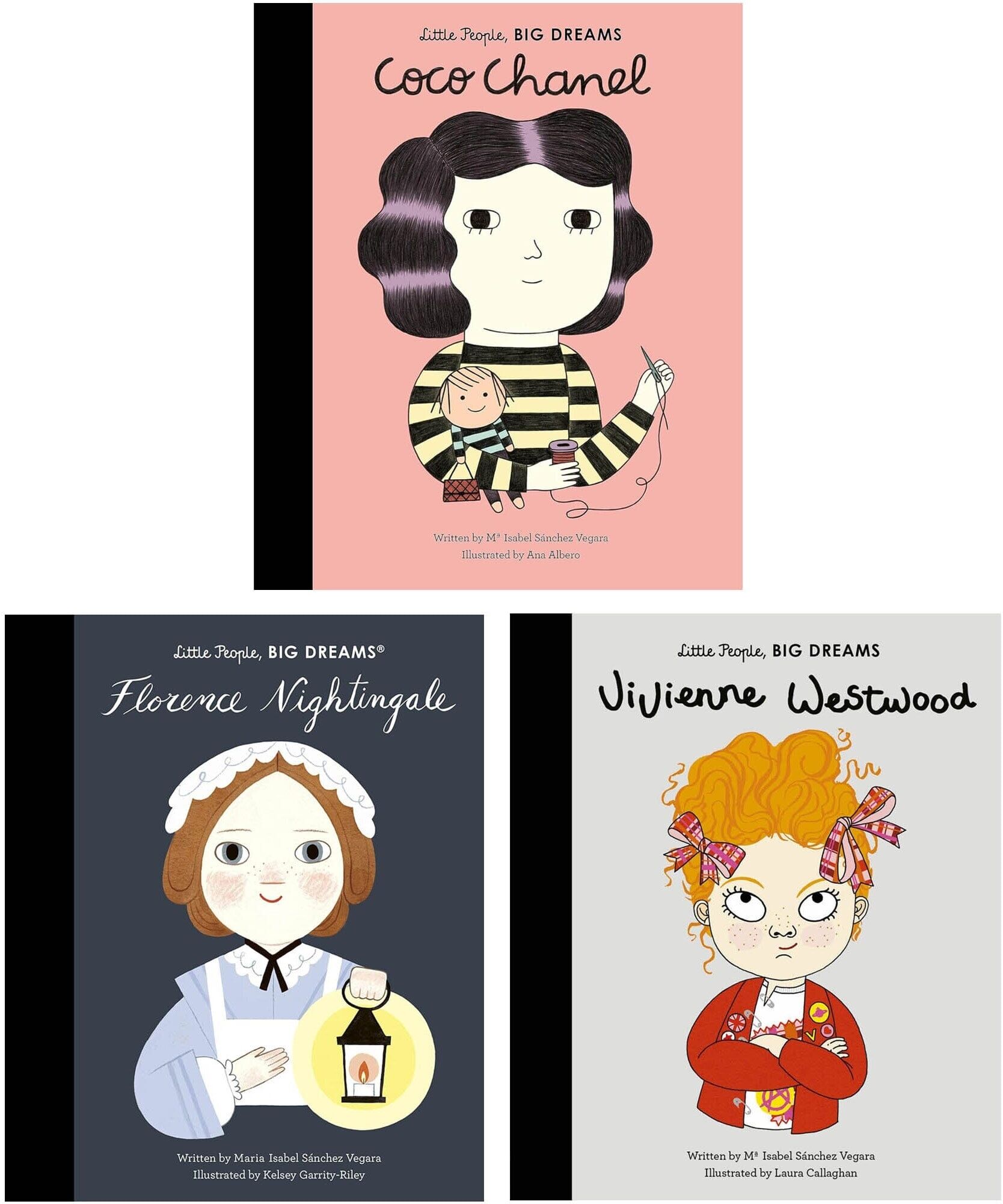 Little People, BIG DREAMS Series 3 Picture Books Collection Set - Ages 4-7 - Hardback Quarto Publishing Ltd