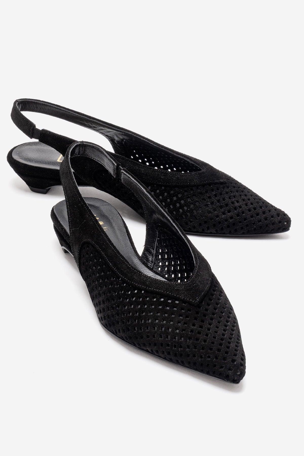 Lieve Leder-Slingback-Pumps (Damen)