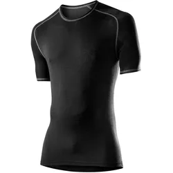 Löffler Transtex Warm Kurzarm Unterhemd T-Shirt Herren black- Gr. 52