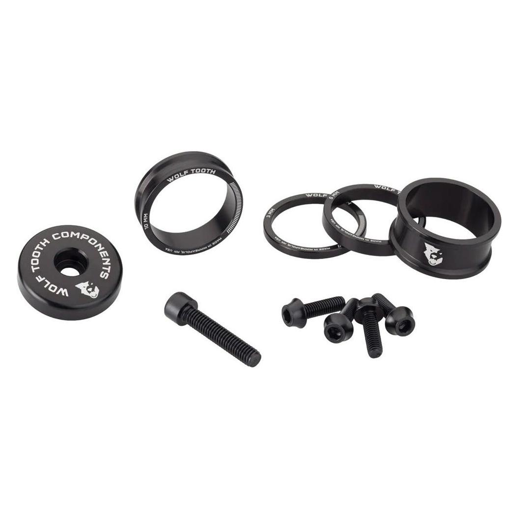 Wolf Tooth Anodized Bling Kit, black (BLINGKIT_BLACK)