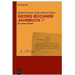 Büchners Bühnen, Fachbücher von Esther Köhring, Roland Borgards