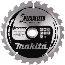 Makita EFFICUT Sägeb.190x20x25Z E-11178 Makita E-11178 Durchmesser:190 mm Zähneanzahl:25 Dicke:1.45 mm