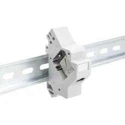 DELOCK 67043 - Keystone Halterung, 1 Port, Hutschiene