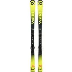 VÖLKL Kinder Ski RACETIGER JR PRO + 7.0 VMOT JR, Größe 120 in Gelb Gelb