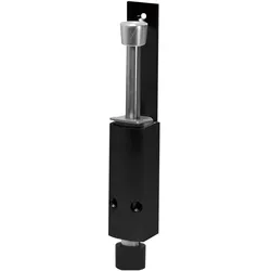 Kws, Türstopper, Türfeststeller 1226 Hub 120 mm, 35 x 357 mm, Alu schwarz matt RAL9005 (1x)