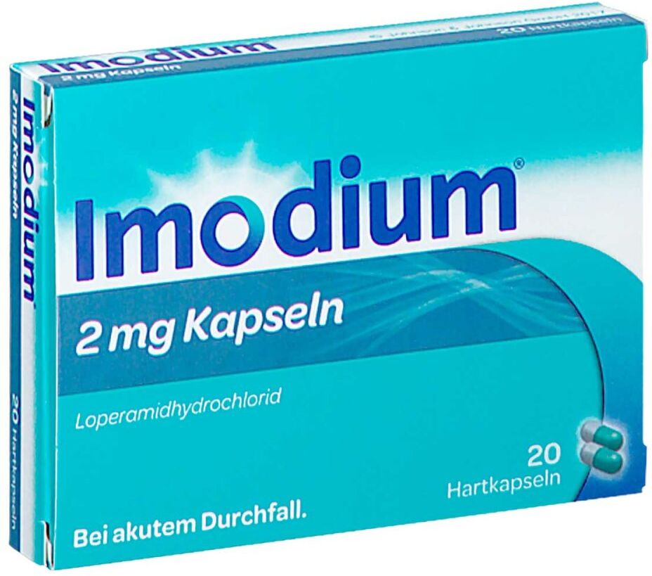 Imodium Kapseln 2 mg bei Durchfall 20stk