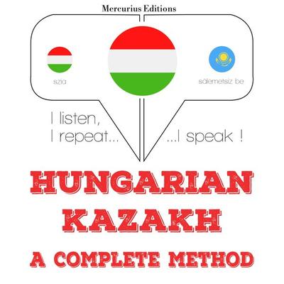 Magyar - kazah: teljes módszer - JM Gardner, Audio, 9782821149878