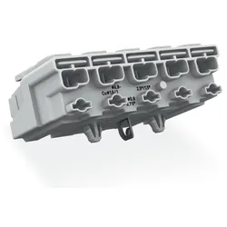 Wago 294-5155 Leuchtenanschlussklemme,Drücker extern,mit PE-Direktkontakt,weiß 2945155  - 250 Stück