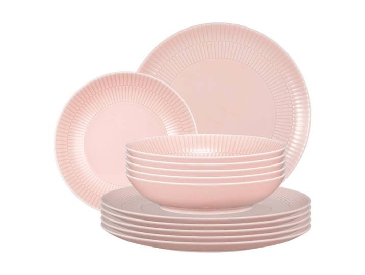 TAFELSERVICE Amina Rosé 12-tlg.