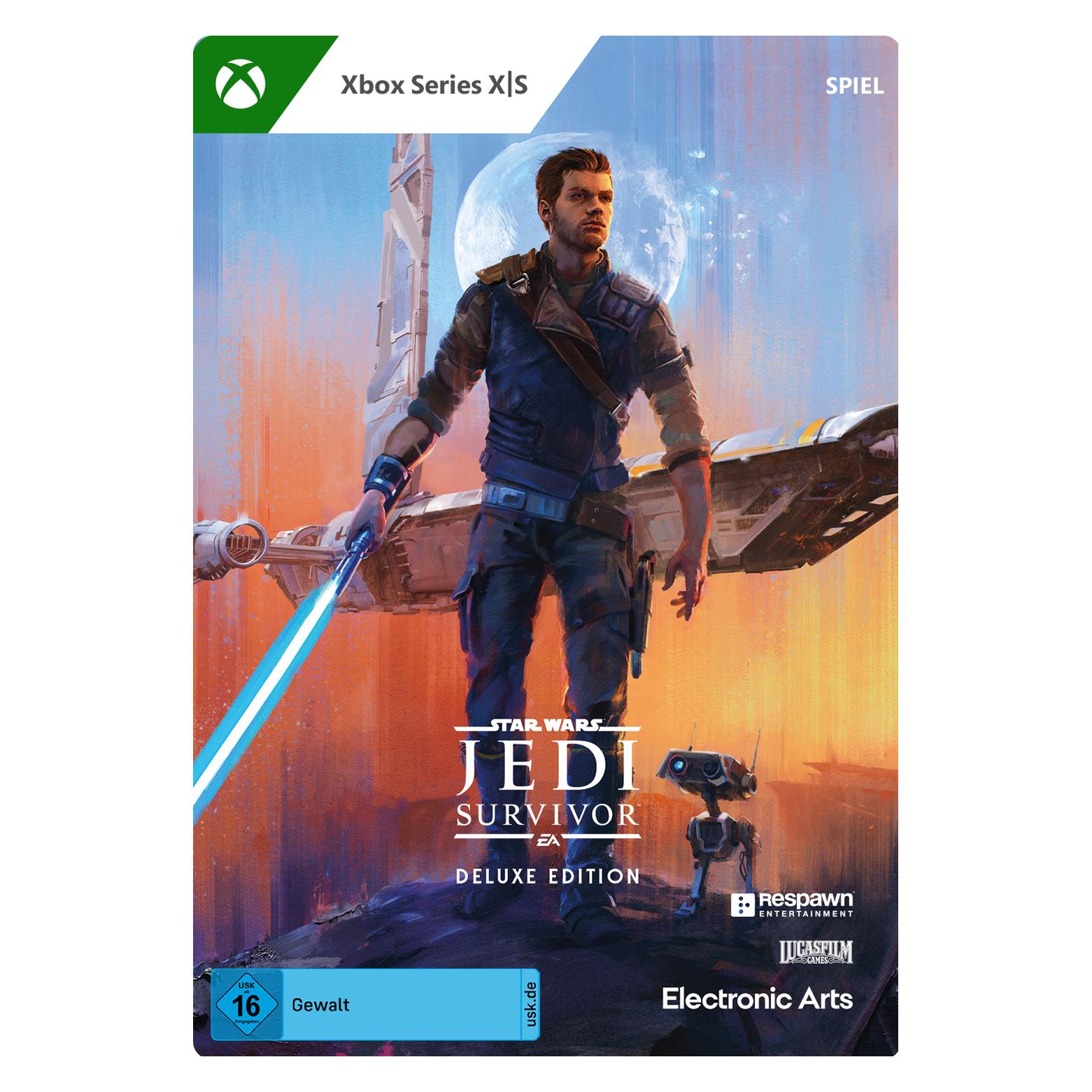Microsoft Xbox Star Wars Jedi Survivor Deluxe Edition Download Code (Xbox Series S, Xbox Series X) (G3Q-01925)