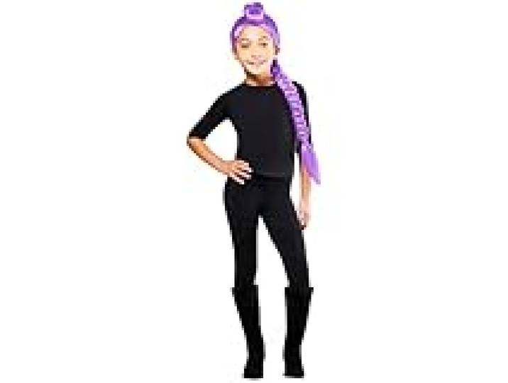Rubies - Netflix KPOP Demon Hunters officiel - Perruque pour enfant de Rumi/Huntrix - Taille unique
