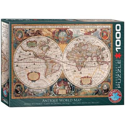 Puzzle 1000 Teile - Orbis Geographica World Map