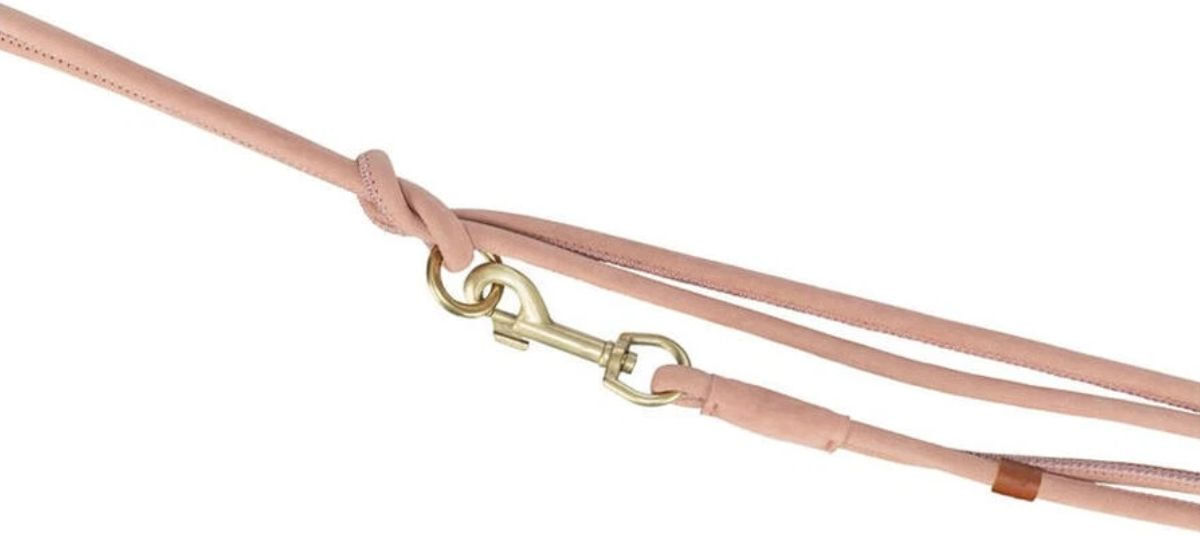Trixie Pure Guinzaglio Addestramento in Pelle Tondo Rosa 2 METRI