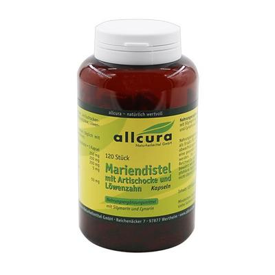 Mariendistel MIT Artischocke und Löwenzahn Kapseln 120 St