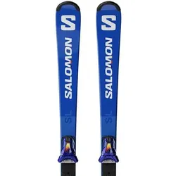 Salomon Kinder Racing Ski Ki T S/RAC FIS SLJr131-138+I, Größe 138 in Schwarz Schwarz