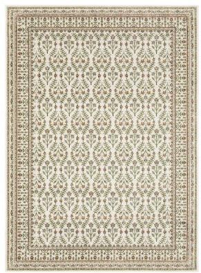 Style Haven Adalynn Bordered Floral Traditional Area Rug