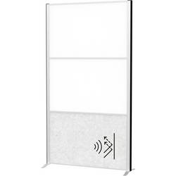 Maul Stellwand Hellgrau, Weiß Metall, Stahlblech, Vlies 9623095