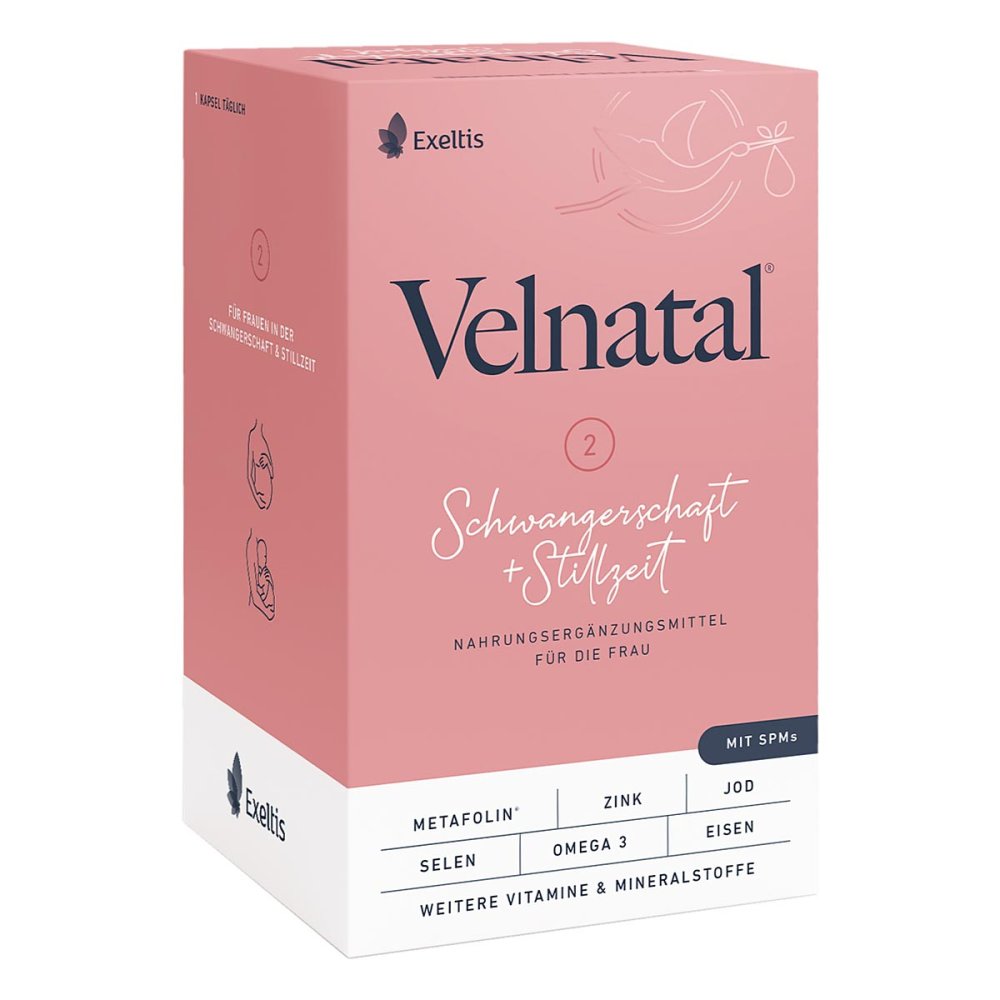 Exeltis Germany GmbH Velnatal Schwangerschaft und Stillzeit Weichkapseln 18683123