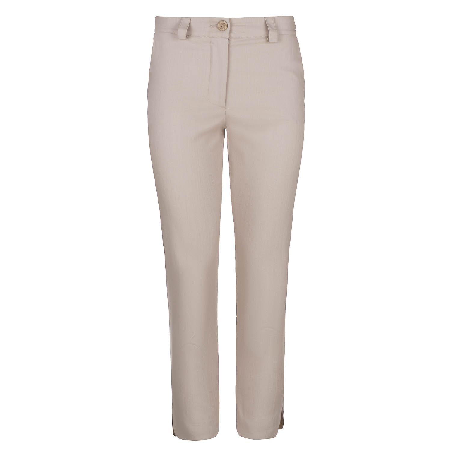 Beige Denim Style Baumwollhosen