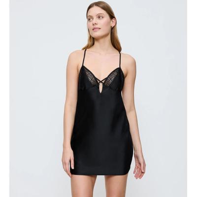 Unterkleid TRIUMPH "A Weekend to Remember NDW", Damen, Gr. 38, N-Gr, Satin, schwarz, Satin, Obermaterial: 100% Polyester, Kleider Unterkleid, weich und sinnlich
