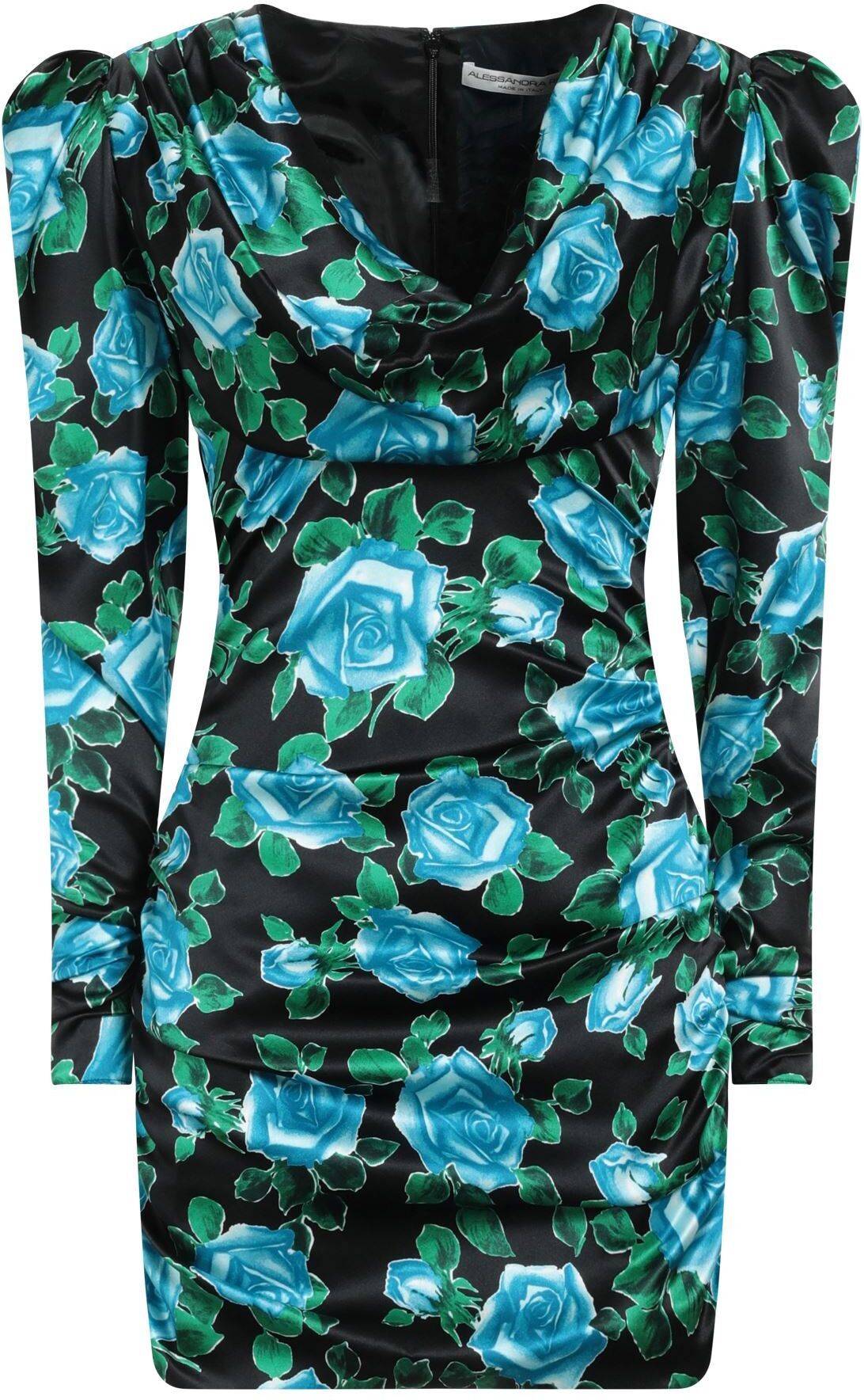 Alessandra Rich Minivestido Mujer Negro 32,34,36 Mujer