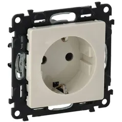 Legrand 753209 Steckdose Berührungsschutz Valena Life mandelweiß