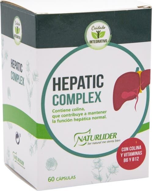 NATURLIDER Hepatic-Complex 60 caps Vegetales